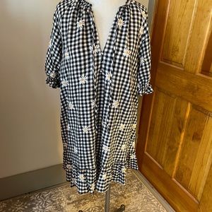 NWT ZARA sunflower picnic dress